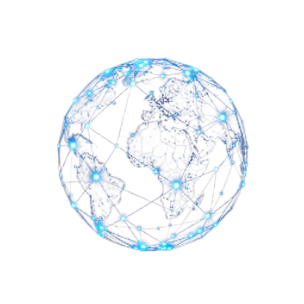 Global cybersecurity network visualization
