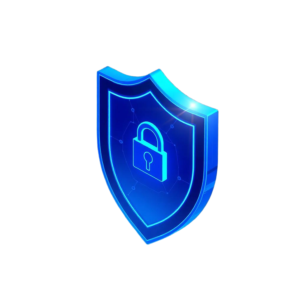 Security shield illustration
